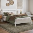 thumbnail image 1 of Lit Plateforme Bas en Bois Complet Savannah en Blanc, 1 of 13