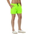 thumbnail image 4 of INSPIRE CHIC Men's Quick Dry Swim Trunks Lightweight Polyester Board Shorts with Mesh Lining 30 Light Green, 4 of 7