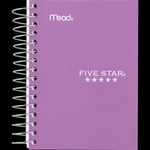 Five Star® Fat Lil' Wirebound Notebook, College Ruled, 5 1/2" x 3 1/2", 400 pages