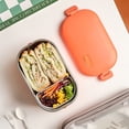 thumbnail image 4 of Glass Storage Containers Durable Freezer Containers With Lids 48W Electric Lunch Box Food Heater, 110V Upgraded Leakproof Heating Lunch Box For Work/Car/Truck/Office With 1L Removable, 4 of 7