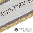 thumbnail image 3 of Non Skid Washable Laundry Room Runner Rug - 59 x 20 Inches Heavy Duty Ultra-Thin 70 % Cotton Laundry Mat for Laundry Room, 3 of 9