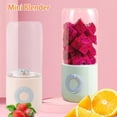 thumbnail image 3 of Mini Portable Blender Juicer Cup Rechargeable USB Electric Mixer Bottle Fruit Smoothie Blender for Home  Sport  Office  Camping, 3 of 10