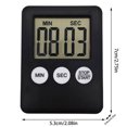 thumbnail image 3 of Digital Kitchen Timer Large LED Display Count Up Down Cooking Baking Alarm Back Stand, 3 of 5