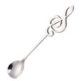 thumbnail image 1 of LSLJS Music Stainless Steel Spoon Dessert Spoon Teaspoon Music Bar Spoon, Stainless Steel Spoon, 1 of 2