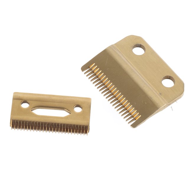 Coupe-Cheveux Lame, 2pcs Professionnel Coupe-Barbier en Acier Inoxydable Lame Électrique Coupe-Cheveux Lame Performance Inégalée