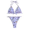 thumbnail image 4 of TIMIFIS Women's Bikini Swimsuit Tie Low Rise Two Piece Bathing Suit, 4 of 6