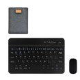 thumbnail image 4 of Bluetooth Keyboard Mini Rechargeable Wireless Universal Tablet Keyboard with Mouse Storage Bag, Type 3, Black, 7.9inch Workhe, 4 of 9
