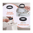 thumbnail image 3 of Trousse de Joints pour Toilettes de VR 34120 12524 Remplacement pour Pièces de Toilettes de VR Joints à Bille de Déchets, 3 of 7