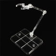 thumbnail image 1 of Base d'Action Présentoir Clair pour Figurine Gundam 1/144 HG/RG Modèle Jouet transparent, 1 of 8