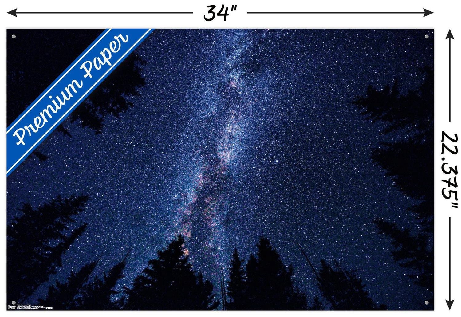 Voie lactée la nuit