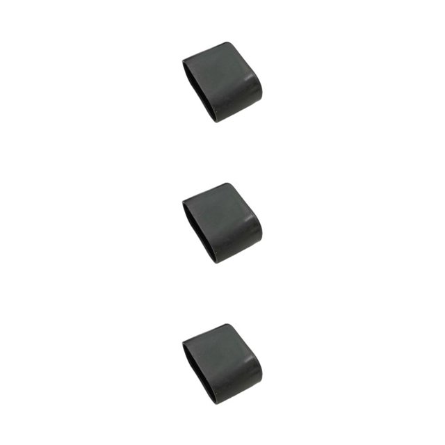 relayinert 16pcs Sock Pad For Furniture Leg Reliable Protection For Valuable Floors balck 25*50mm 3Set