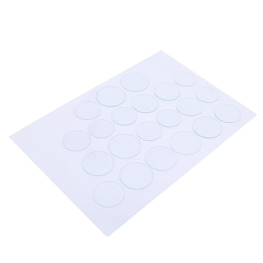Uadme Ensemble De Verres De Montre Plats, 21 Pièces 35‑45 Mm Bord Lisse Résistant Aux Hautes Températures épaisseur 1,2 Mm