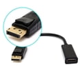 thumbnail image 2 of Displayport DP Display Male to HDMI-compatible Female Converter Adapter Cable E V3J3, 2 of 9