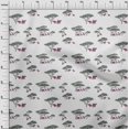 thumbnail image 3 of oneOone Polyester Lycra Fabric Tree & Animals Ikat Print Fabric By The Yard 56 Inch Wide, 3 of 4