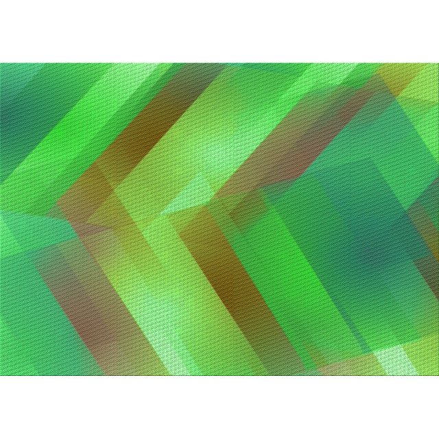 Ahgly Company Machine Washable Indoor Rectangle Transitional Dark Lime Green Area Rugs, 6' x 9'