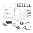 thumbnail image 2 of Milaget DIY Electric Guitar Kits Portable Retro Multifunction Backplate Accesssories white C, 2 of 9