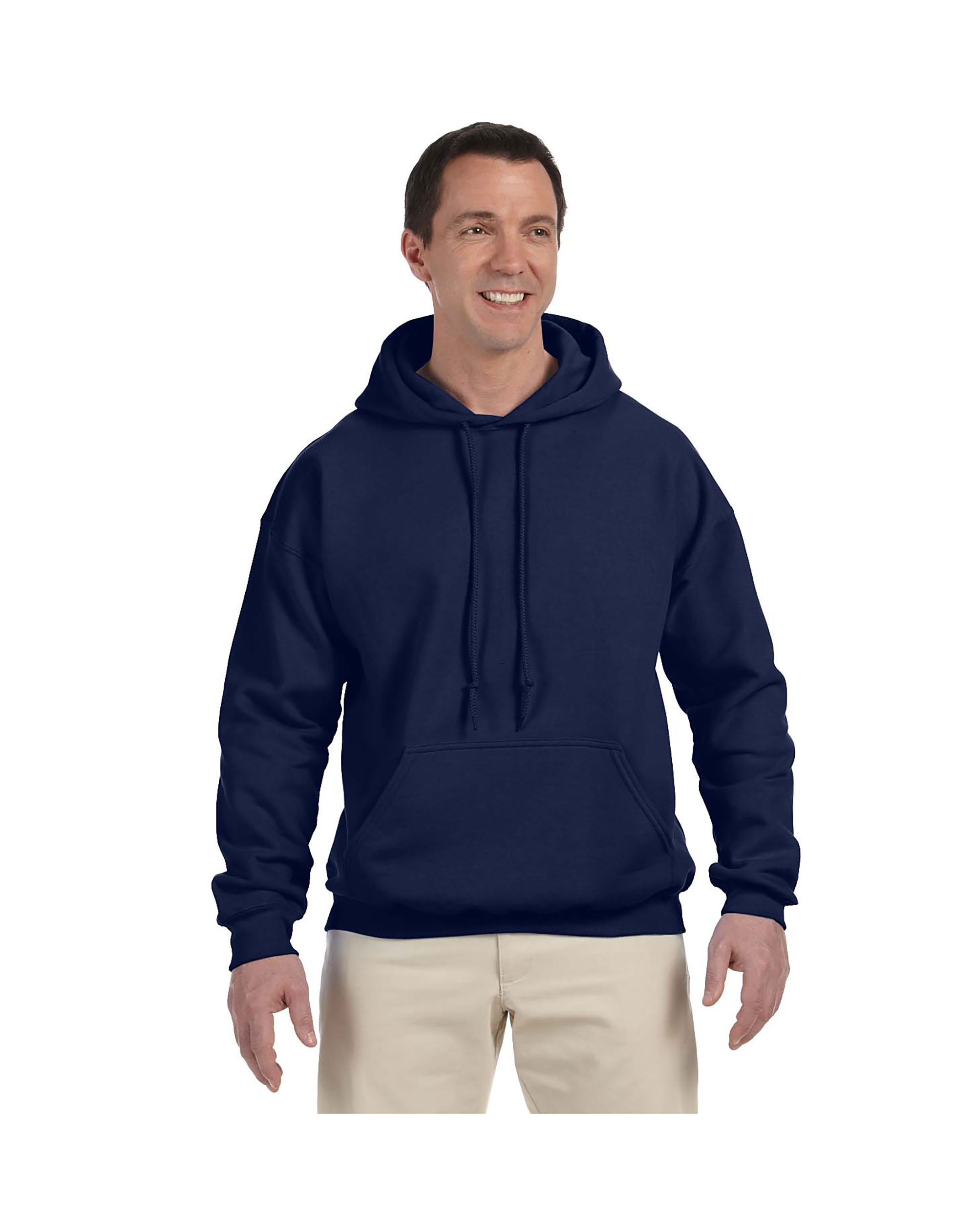 Gildan Men's Preshrunk Front Pouch Pocket Hooded Sweatshirt, Style G12500