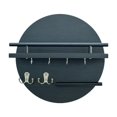 thumbnail image 1 of veasfak Key Holder Wall Mount Multifunctional Wall Shelf for Office Hallway Entryway Style B, 1 of 9
