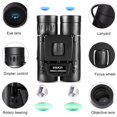 thumbnail image 1 of 300X25 Powerful HD Binoculars 50000M Long Range Folding Mini Telescope Low Light Night Vision BAK4 Optics for Camping, 1 of 8