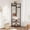 Retro Color, variant on BeesClover Freestanding Corner Coat Rack with Shelves and Bench for Entryway