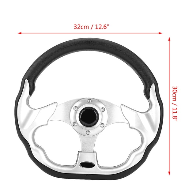 320mm Carbon Fiber Racing Steering Wheel Mini Drifting Steering Wheel with Anti Skid Design