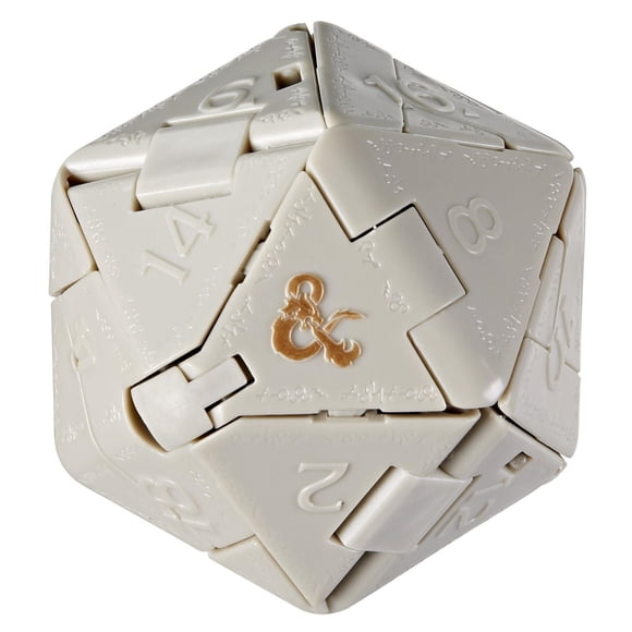 Dungeons & Dragons Honor Among Thieves D&D Dicelings White Owlbear Collectible D&D Monster Dice Converting Giant d20 Action Figures Role Playing Dice