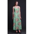 thumbnail image 2 of Bimba Robe Longue Chic à Imprimé Floral pour Femme, Style Bohème, Maxi d'Été, Tenue de Plage - Moyen, 2 of 6