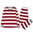 thumbnail image 2 of Pyjamas de Noël Assortis pour la Famille, Pyjamas de Noël pour Femmes, Hommes, Enfants, Vêtements de Nuit Rayés, Manches Longues, Ensemble de Pyjamas Assortis pour la Famille, Pyjamas de Noël Col Rond, Taille : TG, 2 of 6