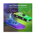 thumbnail image 3 of Switch Controllers for Nintendo Switch, Replacement for Switch Wireless Controller with Double Vibration, Wake-Up/Screenshot/Motion Control- Blue Yellow Green, 3 of 3