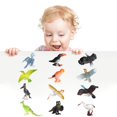 thumbnail image 4 of 12 Pcs Figurines d'Animaux Réalistes Figurines pour Collection Jouets Figurines Enfants Fête Fournitures de Fête Oiseau, 4 of 9