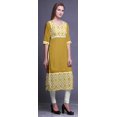 thumbnail image 3 of Bimba Robes Tuniques Droites Imprimées pour Femmes Vêtements Indiens Imprimés, 3 of 5