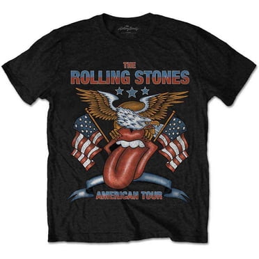 The Rolling Stones Unisex T-Shirt USA Tour Eagle