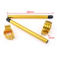 thumbnail image 2 of Universal Motoycycle Clip-On Handlebars For SUZUKI GSXR600 1997-2003 45mm GOLD, 2 of 6