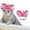 Rose Chaud, variante sur Bonnet de Douche pour Animaux avec Sangle Ajustable - Ajustement Sécuritaire pour les Oreilles, Bain Facile, Toilettage pour Chiens et Chats