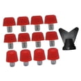 thumbnail image 2 of tamizeot Football Shoe Spikes Boot Studs Replacement Set For Soccer Cleats Rugged Durable Outdoor Indoor Friends Red 8mm 11mm, 2 of 6