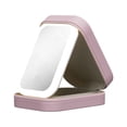 thumbnail image 1 of TopLLC Multi Functional LED Makeup Mirror With Light Three Color Adjustable Folding Integrated Jewelry Box Cosmetics Storage Box, 1 of 2