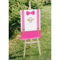 thumbnail image 5 of Darling Souvenir MADE WITH LOVE PersonalizedWelcomeBannerPink Suspenders - It's A Girl,Custom Text Poster Party CollectionWelcomeSignGreat For Wedding, Birthday, Engagement Party- 18x12, 5 of 5