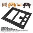 thumbnail image 4 of Dog Screen Door, Professional Bite  Inside Door Pet Screen Door Easy Installation Lockable Inside Door Flap Weatherproof Pet Door For Dogs Pet Pigs Cat, 4 of 8