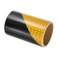 thumbnail image 1 of Unique Bargains Reflective Tape, 4 Inch x 10 Ft Waterproof Safety Adhesive Tape for Trailers, Black Yellow, 1 of 6