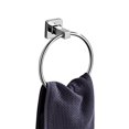 thumbnail image 3 of Stainless Steel Towel Ring Hanger Kitchen Bathroom Hand Towel Holder Wall Mounted Circle Rack, 3 of 7