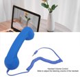 thumbnail image 3 of Cell Phone Handset, 3.5mm Plug Retro Wired Telephone Handset Receiver Mic Microphone Speaker, for Tablet Mobile Phones Cellphone Smartphone, 3 of 7