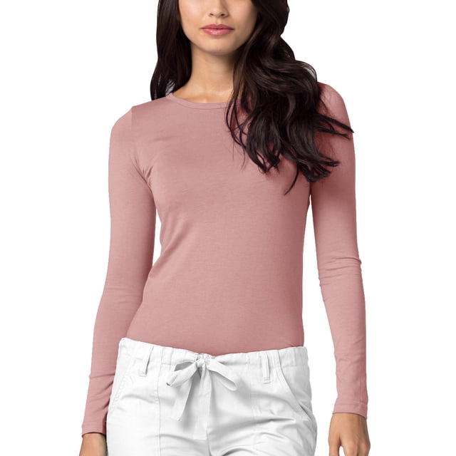 Adar sous-Couches pour Femmes - T-Shirt de sous-Couche à Manches Longues Confortable
