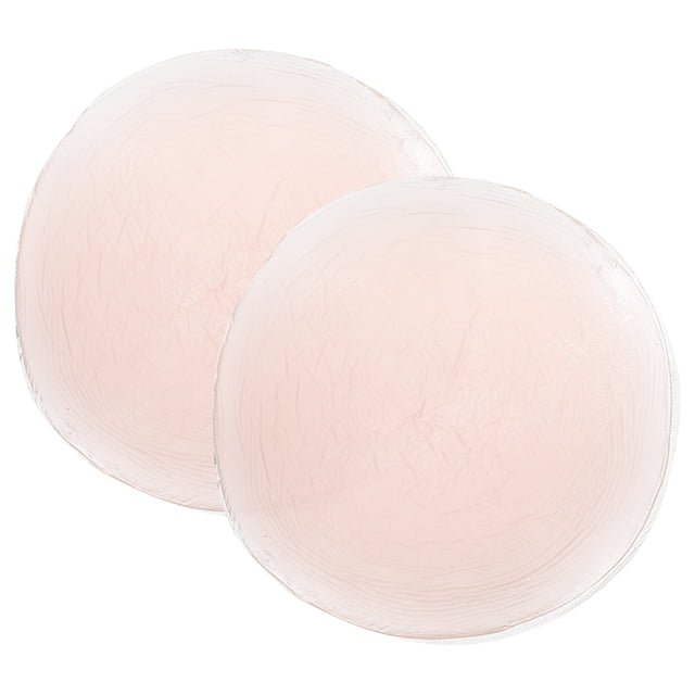 Raindrops 2Pcs Silicone Lash Pads for Eyelash Extensions Beige Durable and Comfortable Makeup Accessory