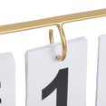 thumbnail image 3 of Minkissy Calendrier Perpétuel Debout Réutilisable pour Fournitures pour Enseignants Accessoires de Bureau Élégants, 3 of 8