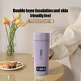 thumbnail image 1 of matoen Travel Electric Kettle Portable Small Mini Tea Coffee Kettle Water Boiler, 350ml Water Heater With 4 Temperature Control,304 Stainless Steel, 1 of 8