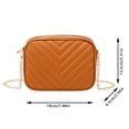 thumbnail image 3 of Faraee Women Small Quilted Crossbody Bags Clutch Purses Evening Bag Phone Wallet with Chain Shoulder Strap, 3 of 3