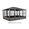 thumbnail image 1 of Sojag Korado 10 x 17 x 9 ft Dark Grey Solarium, 1 of 5