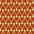 thumbnail image 1 of Ahgly Company Tapis d'Intérieur Lavable en Machine Carré Orange Transitionnel, 6 Pieds Carré, 1 of 7
