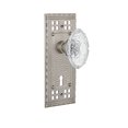 thumbnail image 2 of Nostalgic Warehouse 753624 Craftsman Plate, Backset Size: 2.75", Satin Nickel, 2 of 4