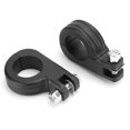 thumbnail image 2 of 38mm 1.5in Universal Foot Rest Footpeg Mounting P Clamp Motorcycle Accessory Fit for Honda(Black ), 2 of 10